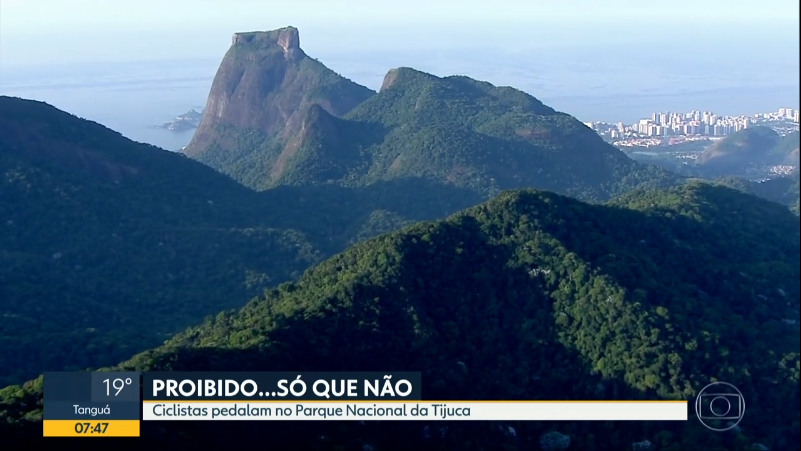 Telejornal Bom Dia Rio mostrou acessos irregulares ao Parque Nacional da Tijuca - Parque Nacional da Tijuca Telejornal Bom Dia Rio mostrou acessos irregulares ao Parque Nacional da Tijuca - Parque Nacional da Tijuca